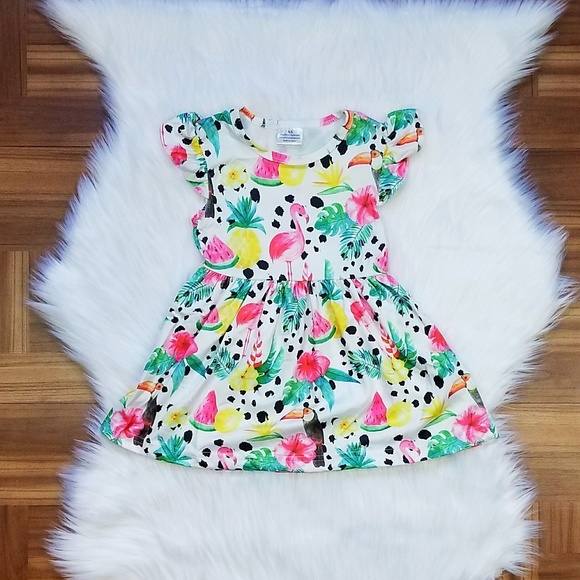 ($8 FLASH SALE!!) Tropical Toucan Dress - Picture 1 of 1